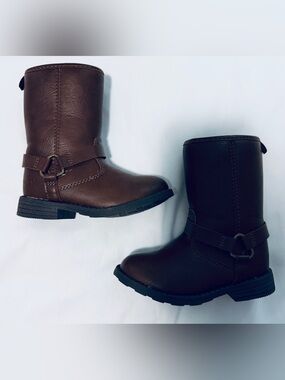 Girls brown boots size 8